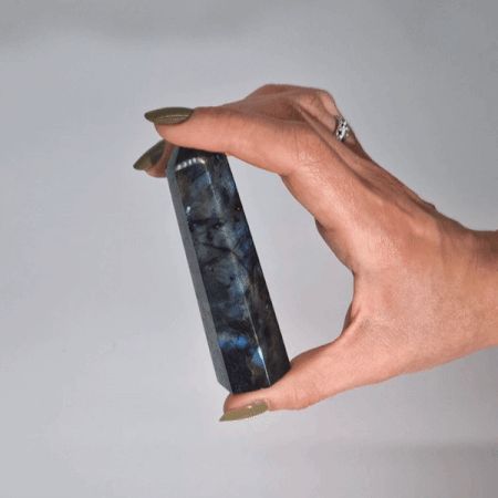 Labradoriet punt – 8 tot 9 cm