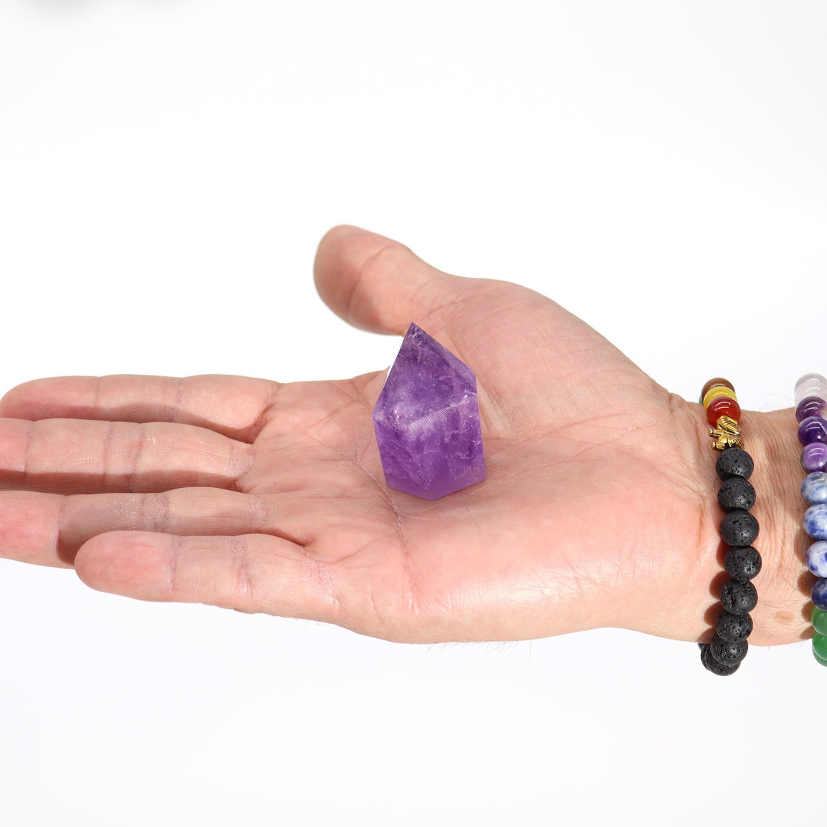 Amethist punt – 4 tot 5,5 cm