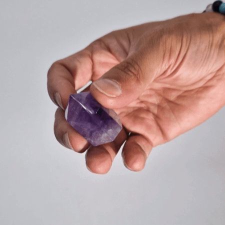 Amethist punt – 4 tot 5,5 cm